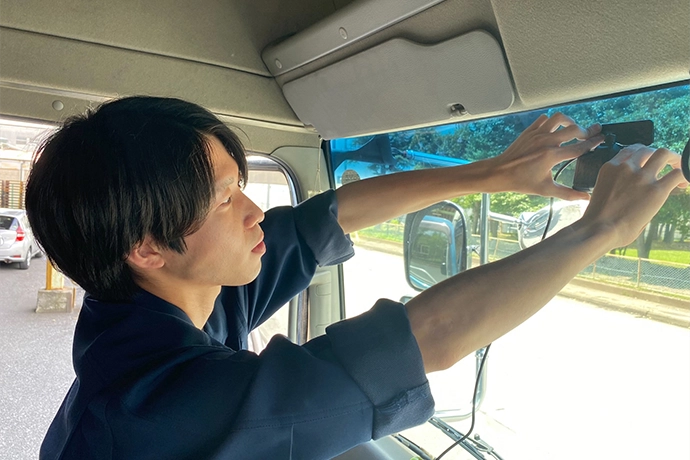 AIドライブレコーダー Dr.ライセンス 工事